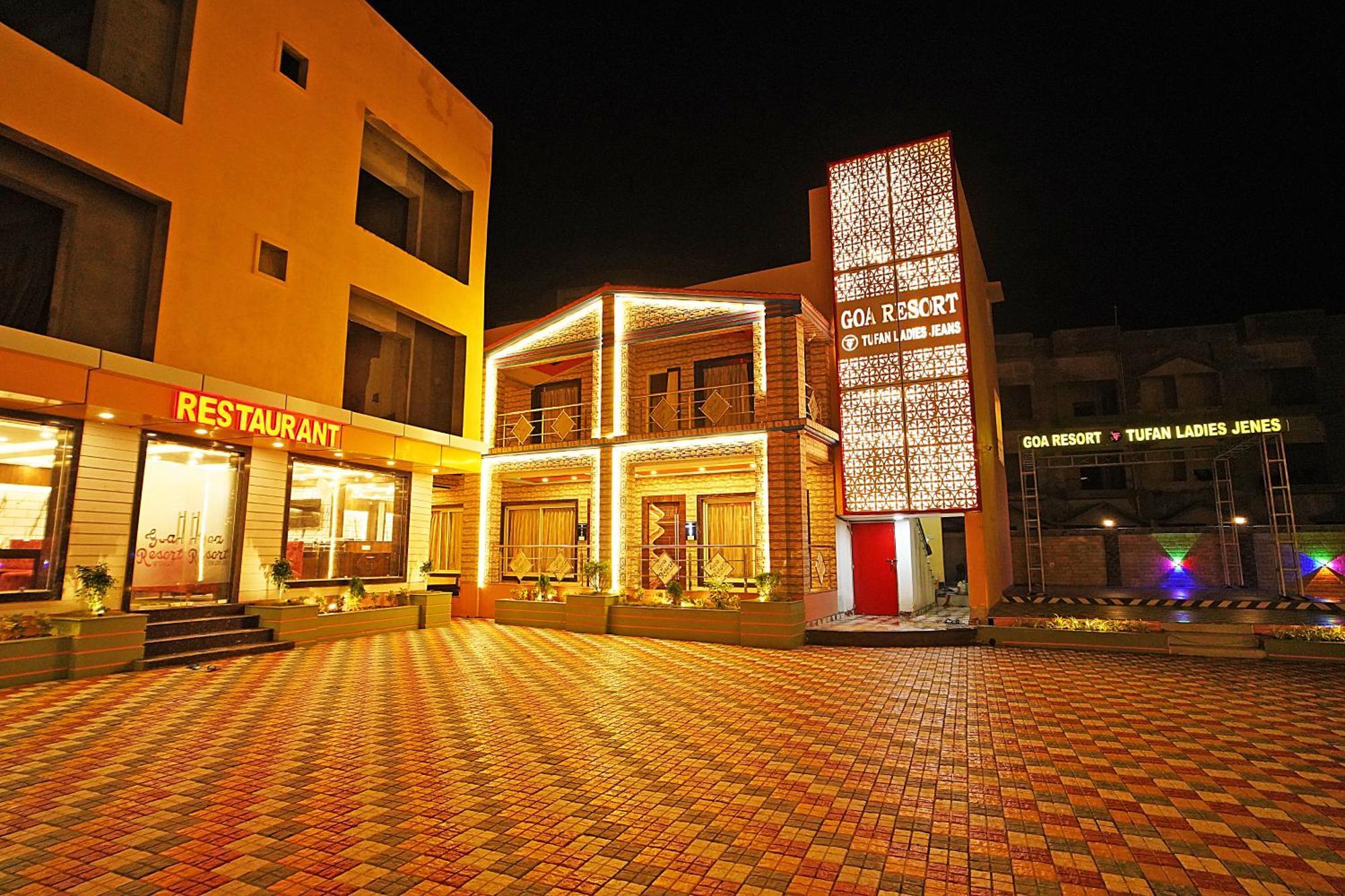 Goa Beach Resort On Beach Mandarmani Exterior foto